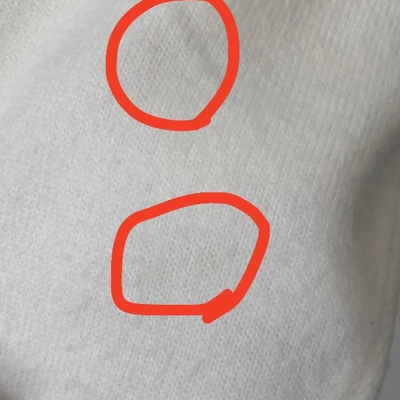 Dress barn white bedazzled Beaded embellished snow mock neck elegant sweater m - Picture 8 of 17